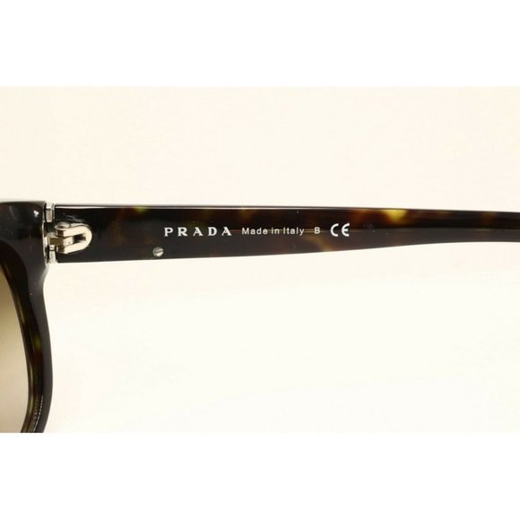 Prada SPR 29N 2AU-6S1 Square Tortoise Sunglasses - Picture 4 of 5